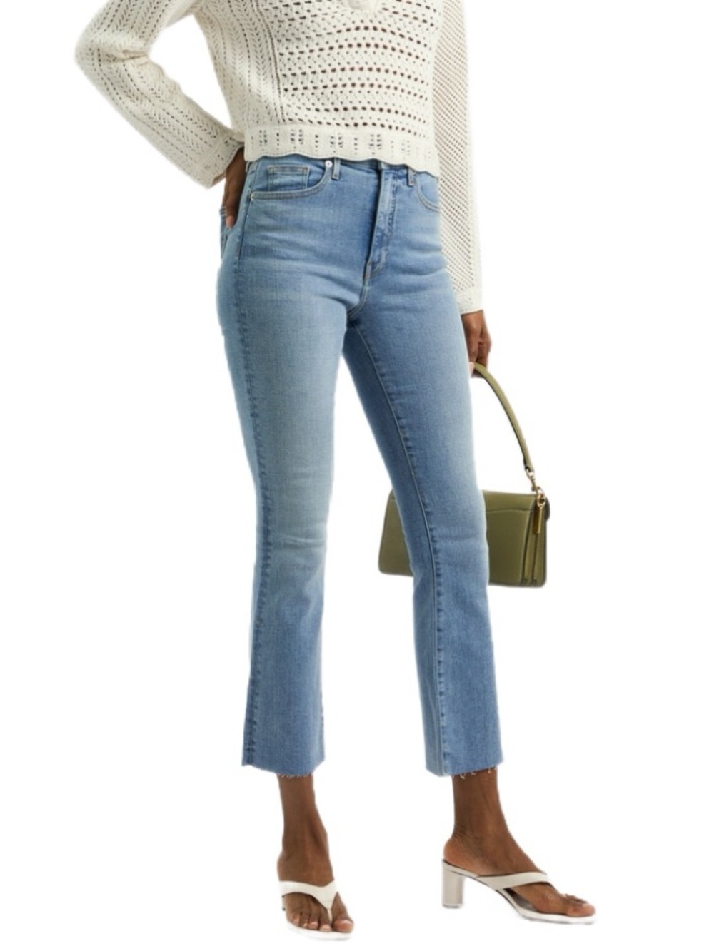 Veronica Beard Carolina Ankle Skinny Flared-Stretch Denim Size 30
